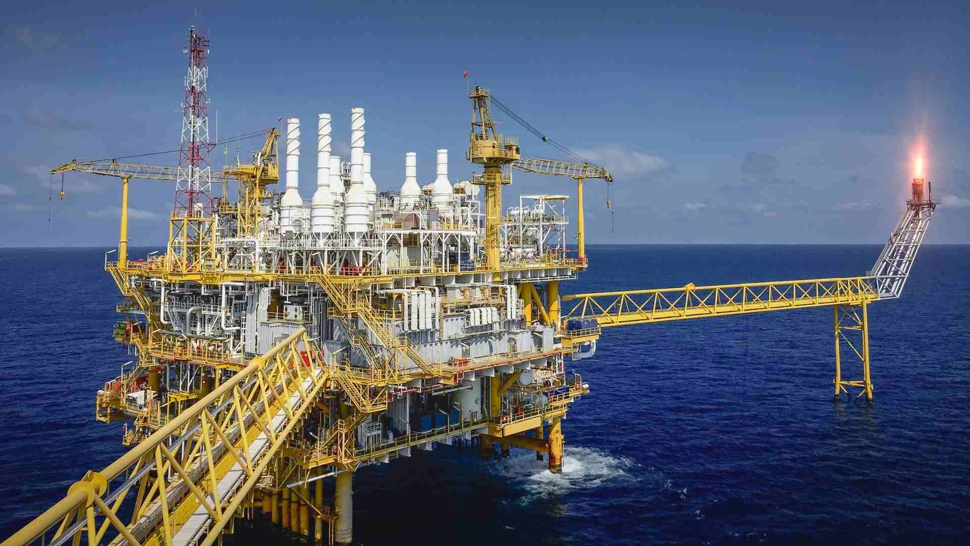 offshore oil rig